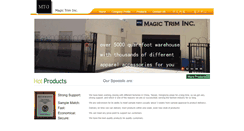 Desktop Screenshot of magictrim.com
